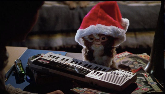 High Quality Gremlin Christmas Blank Meme Template