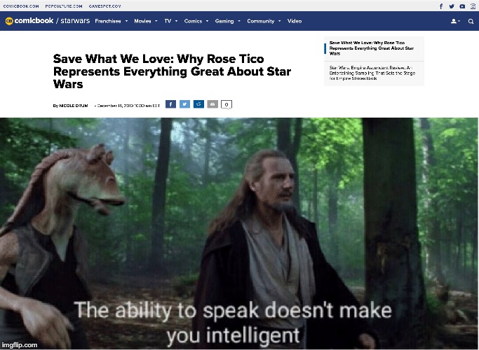 image tagged in star wars prequel qui-gon ability to speak | made w/ Imgflip meme maker