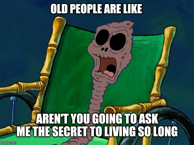 spongebob chocolate old lady