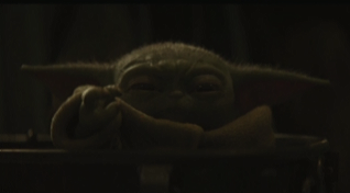 Baby Yoda Force Choke Blank Meme Template