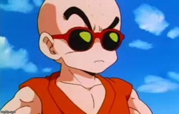 Dragon Ball Z Krillin Swag | image tagged in dragon ball z krillin swag | made w/ Imgflip meme maker