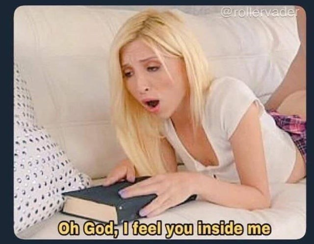 bible porn Blank Meme Template