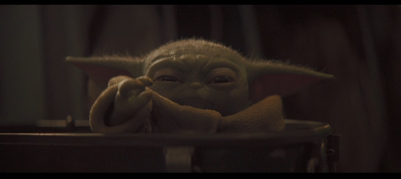 Angry Baby Yoda Blank Meme Template