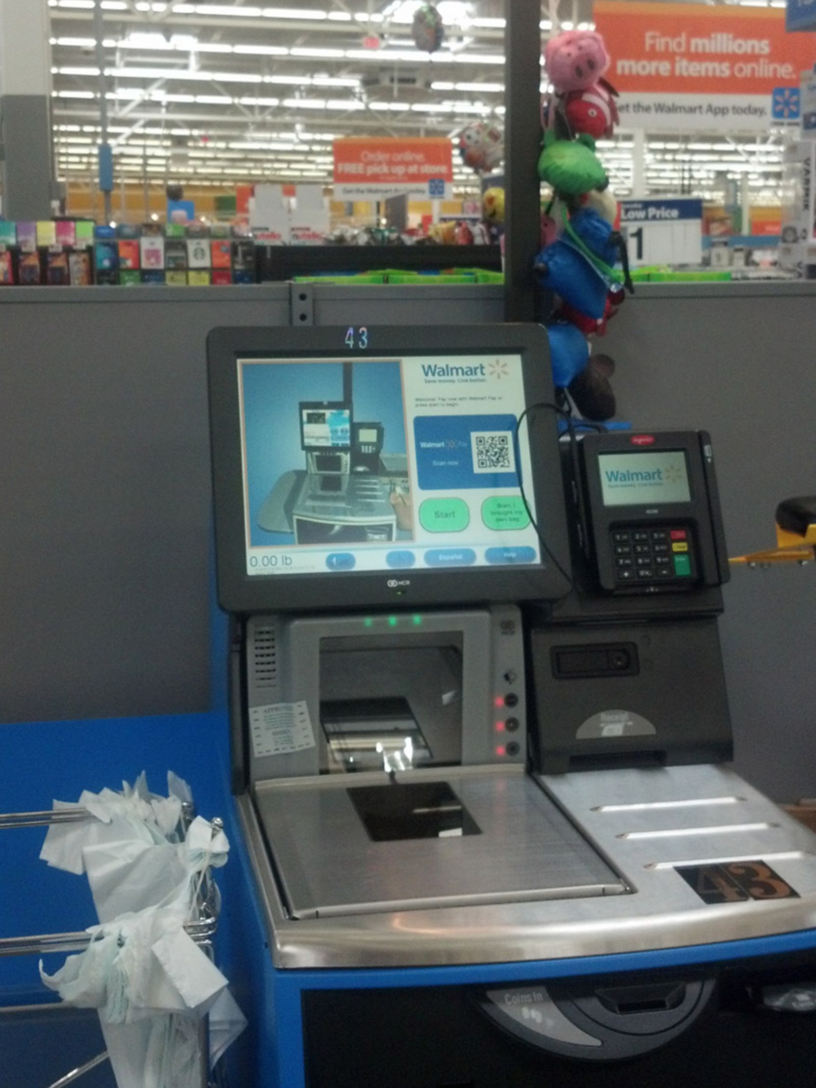 Walmart Self Checkout Blank Meme Template