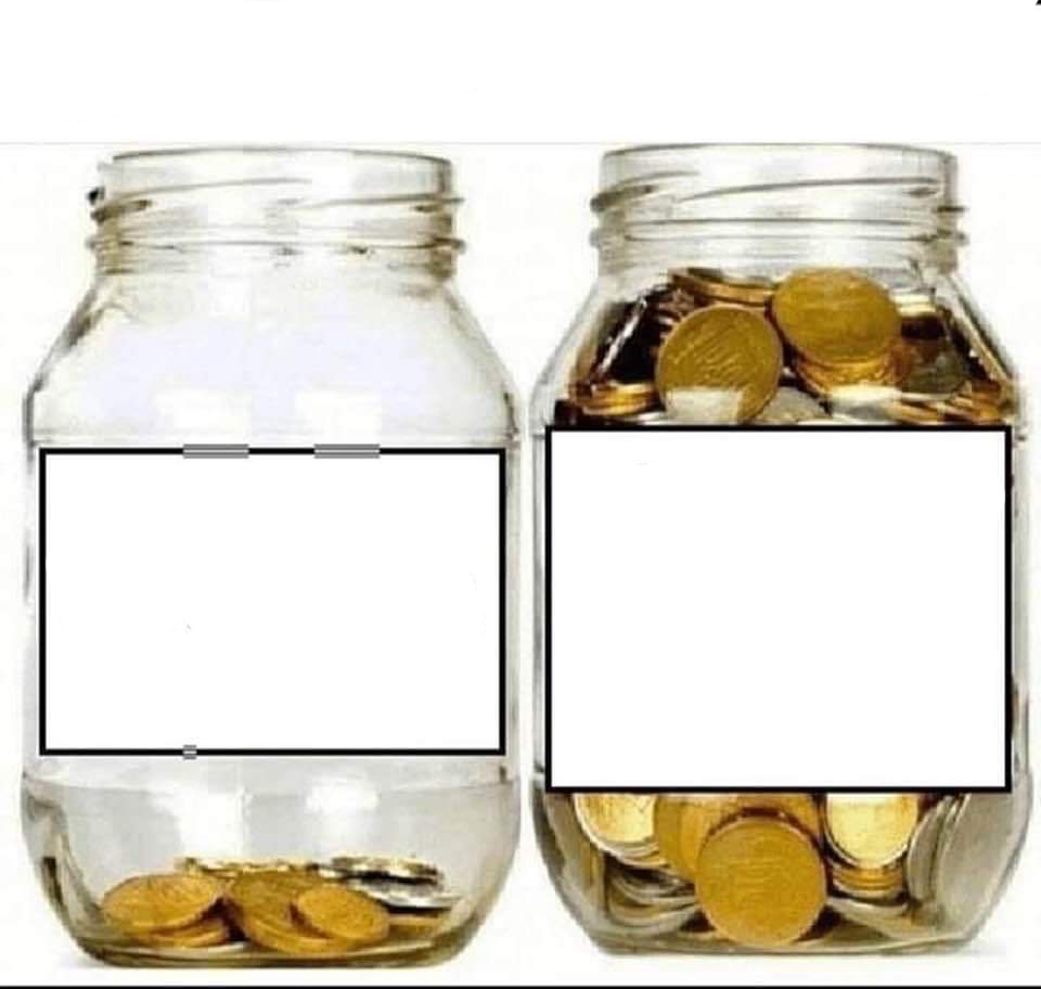 High Quality Swear jar Blank Meme Template