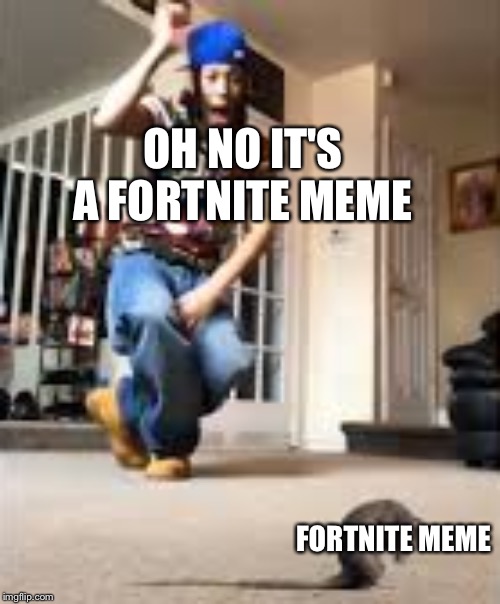 Oh S*it a rat!!! | OH NO IT'S A FORTNITE MEME FORTNITE MEME | image tagged in oh sit a rat | made w/ Imgflip meme maker