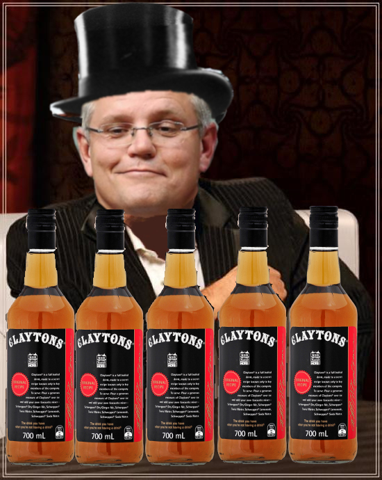 Scomo claytons Blank Meme Template