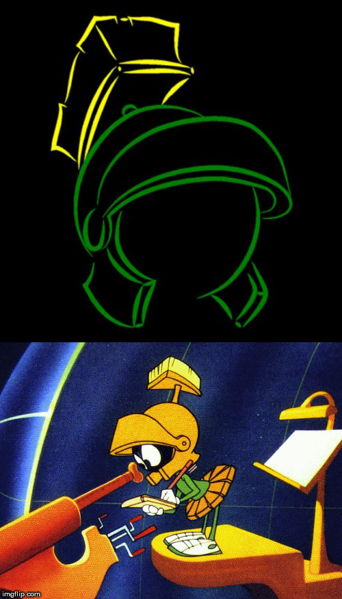 image tagged in marvin the martian,roman | made w/ Imgflip meme maker