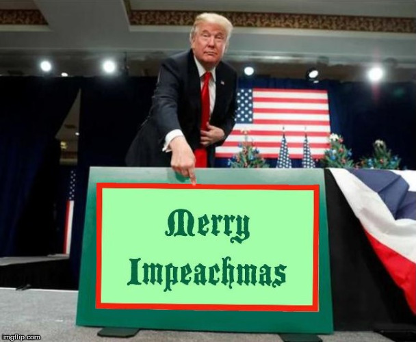for each of us | image tagged in politics,funny,impeachment,donald trump,trump,happy holidays | made w/ Imgflip meme maker