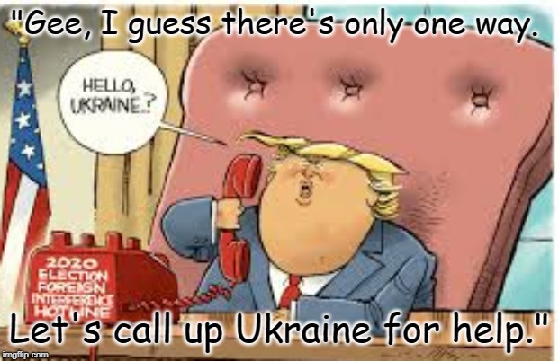 Please help me for 2020 Election | "Gee, I guess there's only one way. Let's call up Ukraine for help." | image tagged in matrix morpheus | made w/ Imgflip meme maker