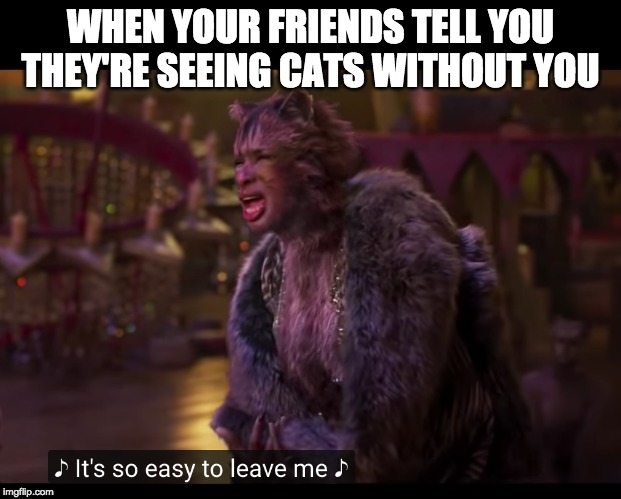 WHEN YOUR FRIENDS TELL YOU THEY'RE SEEING CATS WITHOUT YOU | image tagged in memes,cats | made w/ Imgflip meme maker