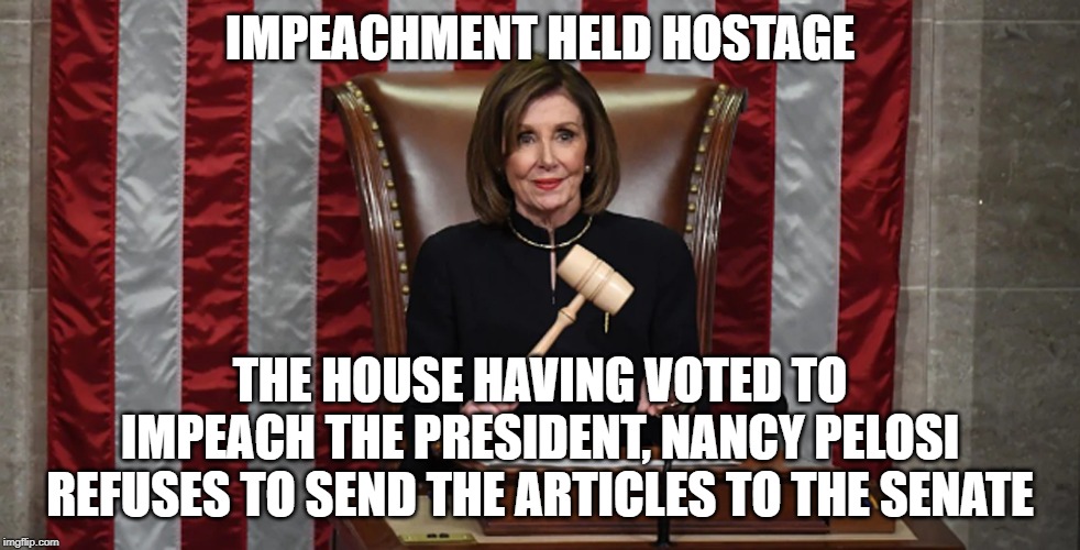 Image result for impeachment hostage