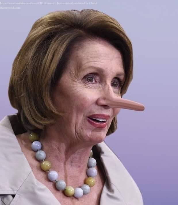 High Quality Lying Nancy Pelosi Blank Meme Template