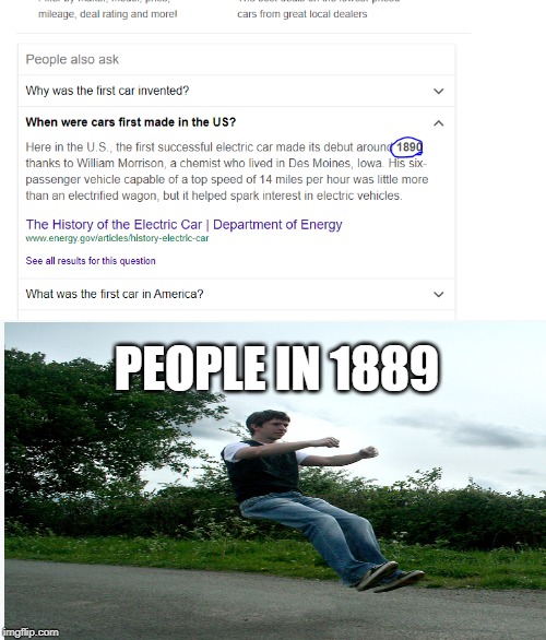 The Truth | PEOPLE IN 1889 | image tagged in the more you know | made w/ Imgflip meme maker