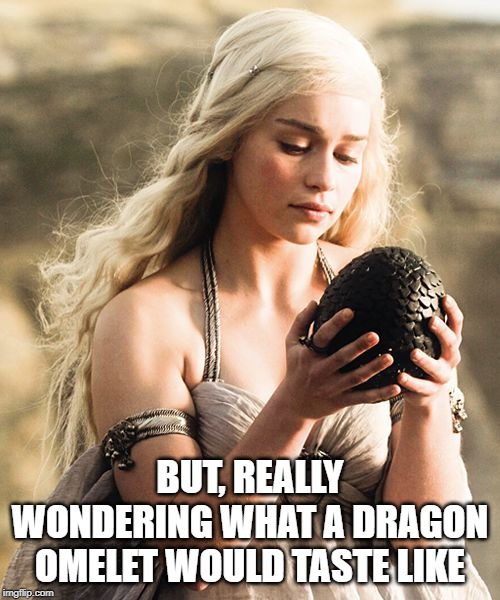 Dragon Egg | BUT, REALLY WONDERING WHAT A DRAGON OMELET WOULD TASTE LIKE | image tagged in dragon egg | made w/ Imgflip meme maker
