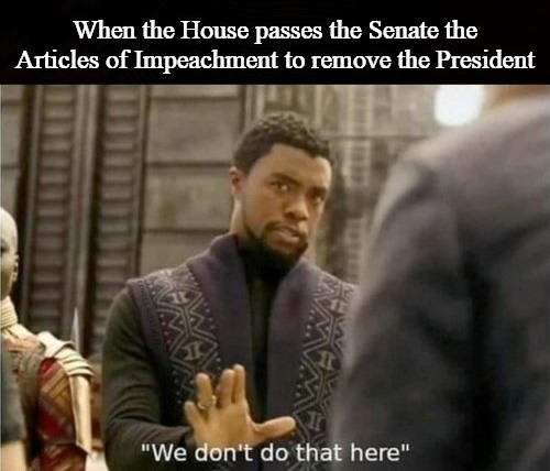 High Quality Black Panther No Impeachment Blank Meme Template