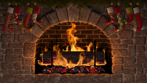 Yule log Blank Meme Template