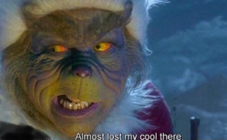 High Quality The grinch Blank Meme Template