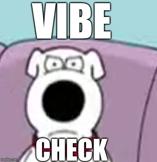 VIBE; CHECK | image tagged in vibe check | made w/ Imgflip meme maker