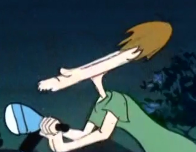 Oddly Shaggy Blank Meme Template