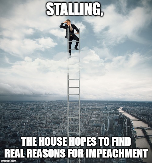 searching | STALLING, THE HOUSE HOPES TO FIND REAL REASONS FOR IMPEACHMENT | image tagged in searching | made w/ Imgflip meme maker