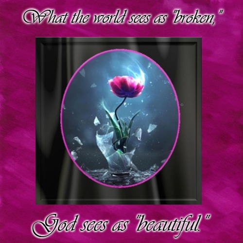 What God Sees | image tagged in beauty,god,christian,roses | made w/ Imgflip demotivational maker