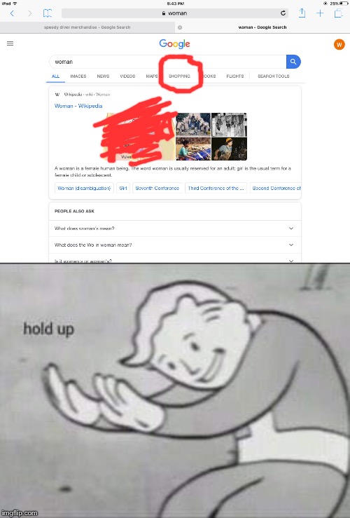 image tagged in fallout hold up | made w/ Imgflip meme maker