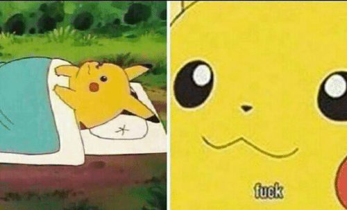 pikachu f Blank Meme Template