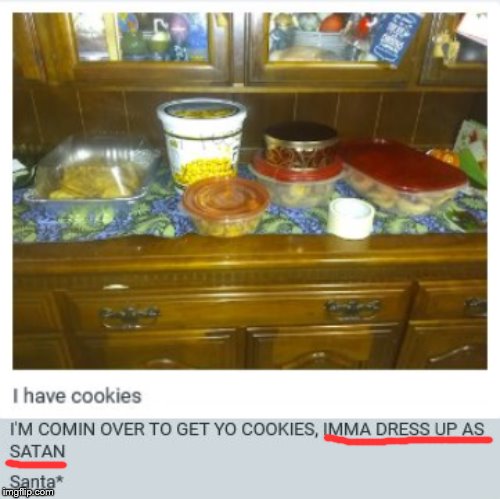 Satan is coming to town then I guess. | image tagged in typos,fail,christmas,santa,satan | made w/ Imgflip meme maker