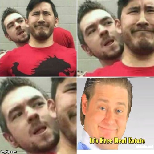 I don't know anymore either. | image tagged in markiplier stalker,it's free real estate,markiplier,gamers | made w/ Imgflip meme maker