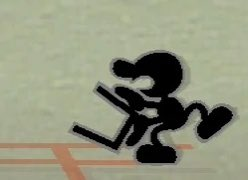 High Quality Mr. Game & Watch's Bucket Blank Meme Template