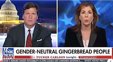 Hard hitting news Tucker Blank Meme Template