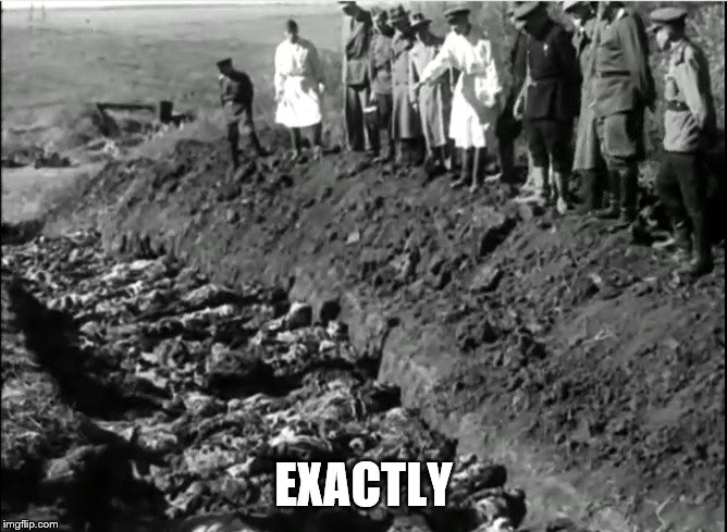 socialist genocide | EXACTLY | image tagged in socialist genocide | made w/ Imgflip meme maker