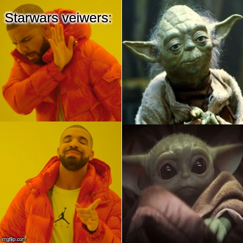 Star wars asked for: | Starwars veiwers: | image tagged in yoda wisdom | made w/ Imgflip meme maker