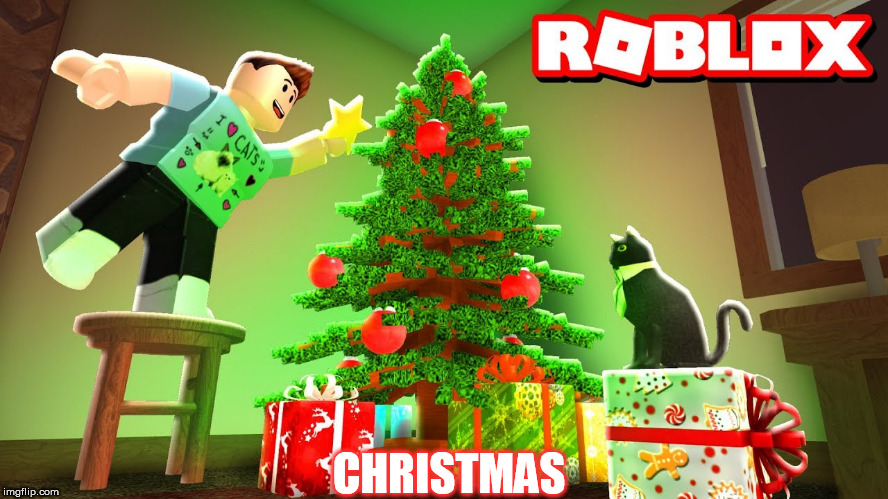 CHRISTMAS | image tagged in roblox,christmas | made w/ Imgflip meme maker