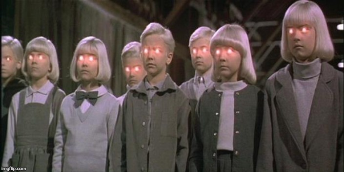 village of the damned | image tagged in village of the damned | made w/ Imgflip meme maker