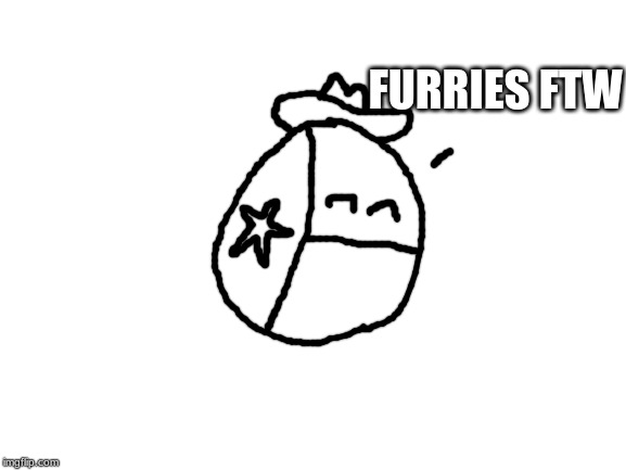 Blank White Template | FURRIES FTW | image tagged in blank white template | made w/ Imgflip meme maker