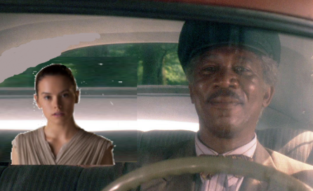 High Quality Driving Miss Daisy Ridley Blank Meme Template