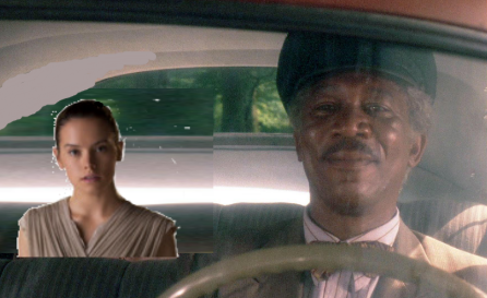 Driving Miss Daisy Ridley Blank Meme Template