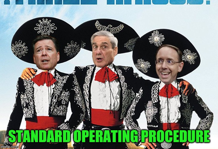 3 Scamigos | STANDARD OPERATING PROCEDURE | image tagged in 3 scamigos | made w/ Imgflip meme maker