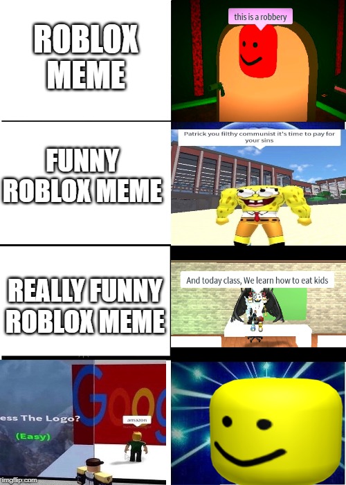 Funny Roblox Memes For Kids