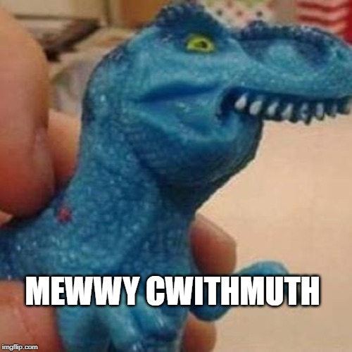 Lisp Rex | MEWWY CWITHMUTH | image tagged in lisp rex | made w/ Imgflip meme maker