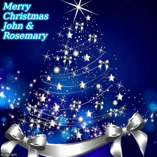Merry Christmas | Merry
Christmas
John &
Rosemary | image tagged in merry christmas,memes | made w/ Imgflip meme maker