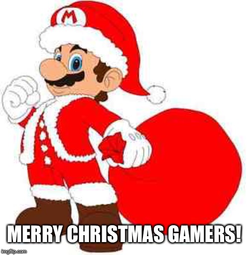 Even though I’m not a part of the stream, I hope you all a wonderful Christmas! | MERRY CHRISTMAS GAMERS! | image tagged in mario santa,christmas,mario,gamer | made w/ Imgflip meme maker