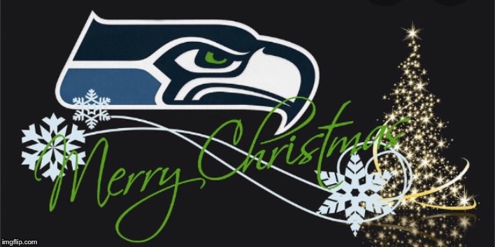 From your fellow Seahawks fan | image tagged in seahawks,christmas,football,nfl | made w/ Imgflip meme maker