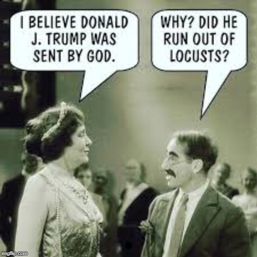 Duck Soup 1 | . | image tagged in groucho marx and margaret dumont,trump,plague,groucho marx | made w/ Imgflip meme maker