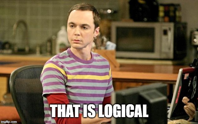 Sheldon Big Bang Theory  | THAT IS LOGICAL | image tagged in sheldon big bang theory | made w/ Imgflip meme maker