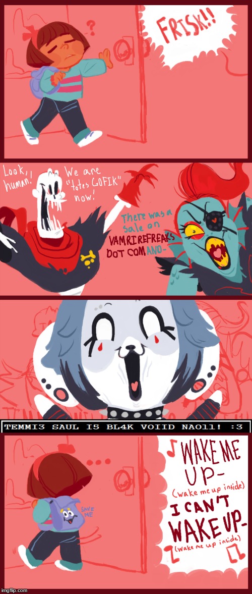 And thus underfell was born | image tagged in undertale,underfell | made w/ Imgflip meme maker