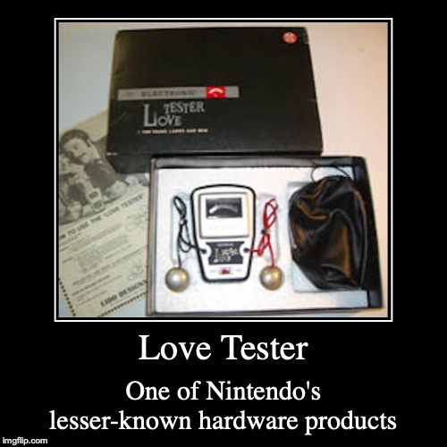 Nintendo Love Tester