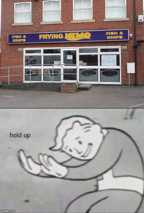 image tagged in fallout hold up | made w/ Imgflip meme maker